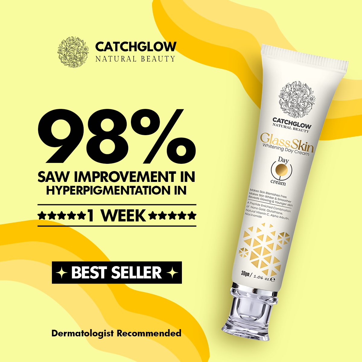 Glass Skin Whitening Cream (Imported) 100% Results