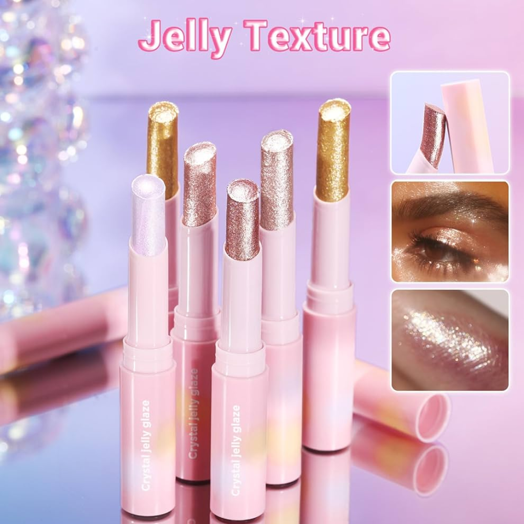 Glitter Jelly All in one Stick - Eyeshadow, Highlighter, lip topper