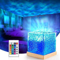 Water Waves Rgb Cube Lamp.