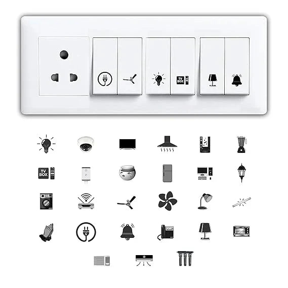 Switch Sticker For for Electric Board