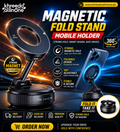 360° Magnetic Fold Stand Mobile Holder – Strong Magnet