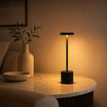 LUMITOP™ Aura Touch LED Table Lamp – Minimal Rechargeable, Dimmable & Cordless LED Light
