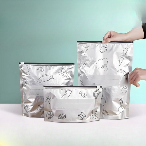 Aluminum Foil Fresh Sealed Bag  |  Washable &  Reuse