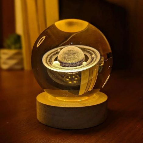 3D Crystal Ball Lamp